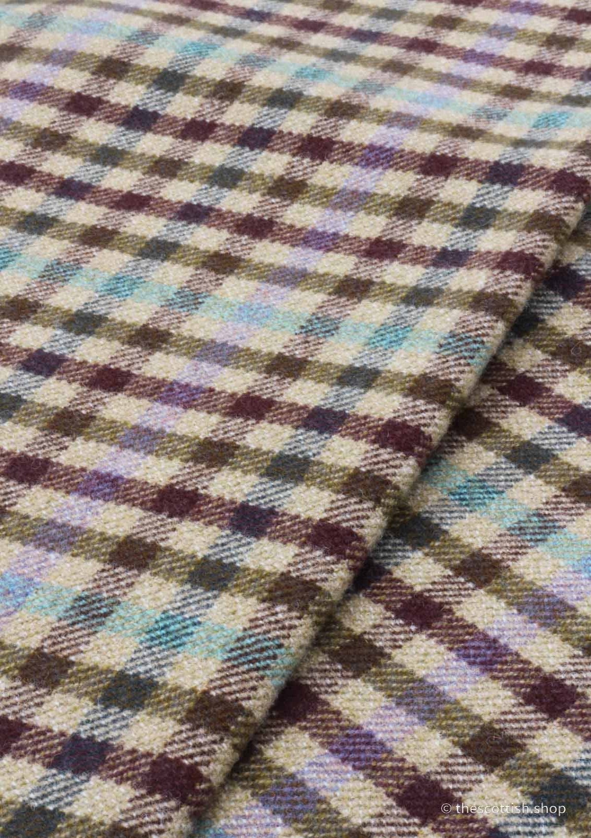 Wolldecke-Karierte-Violet-the-scottish-shop