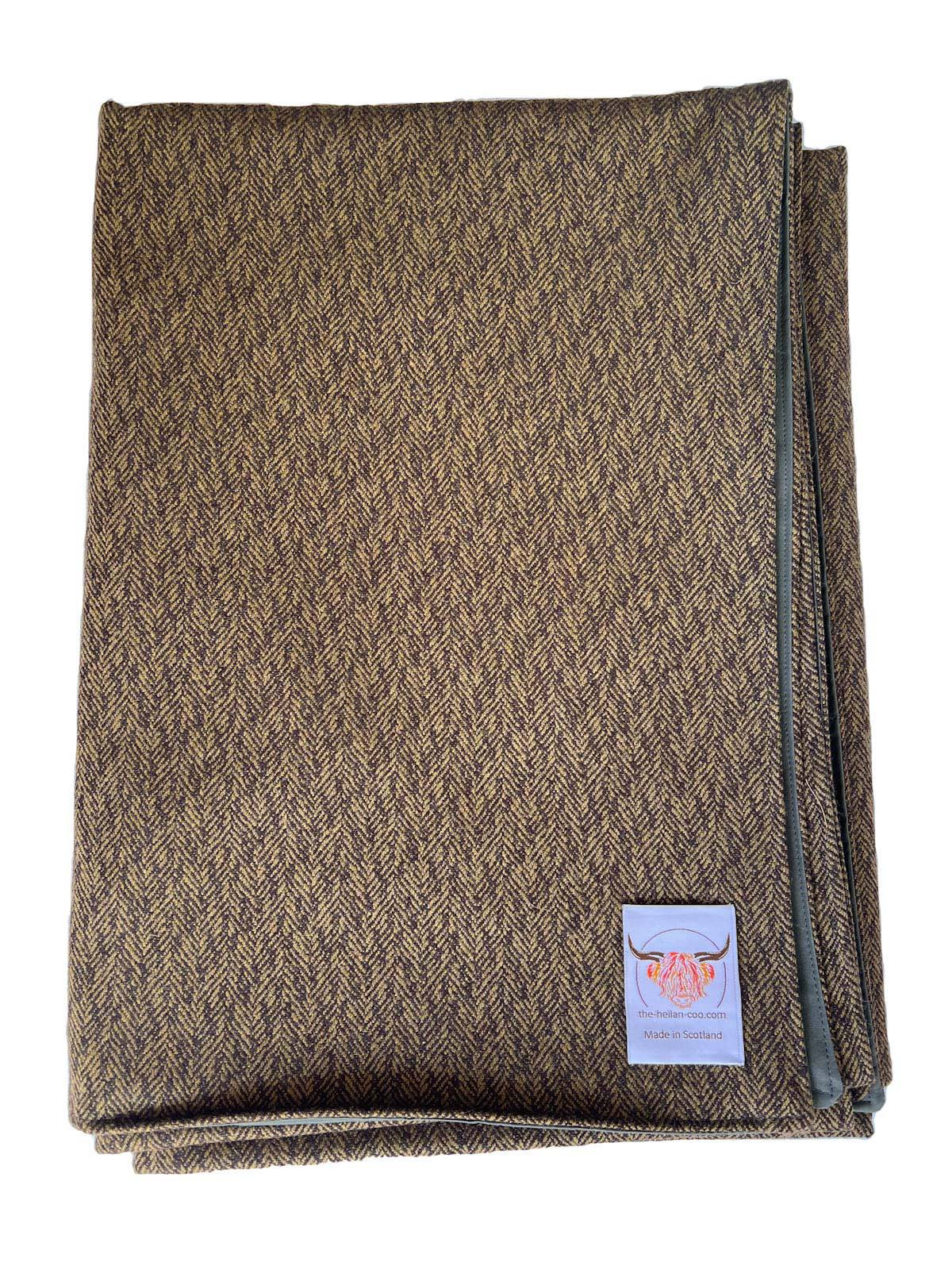 Family Picnic Blanket - 100% Natural Fibers