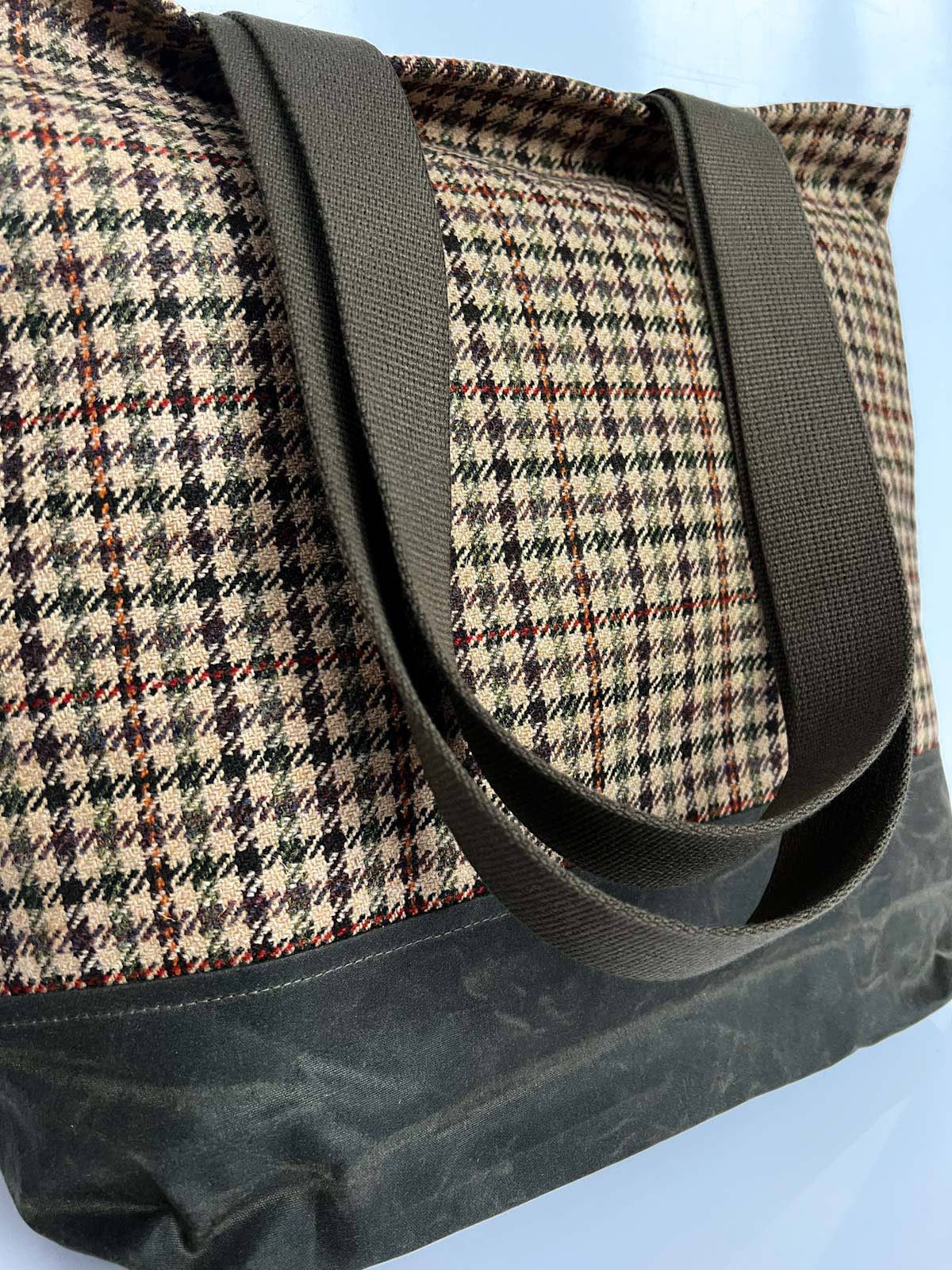 Tweed Tote Shopper Tasche