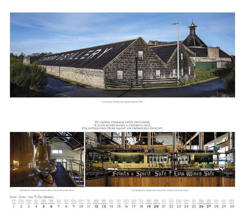Heinz Fesl Panorama Wandkalender „A Taste of Paradise" Schottland 2027