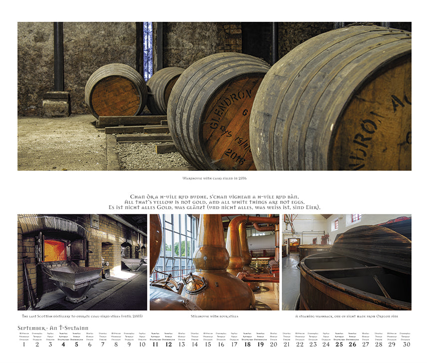 Heinz Fesl Panorama Wandkalender „A Taste of Paradise" Schottland 2027