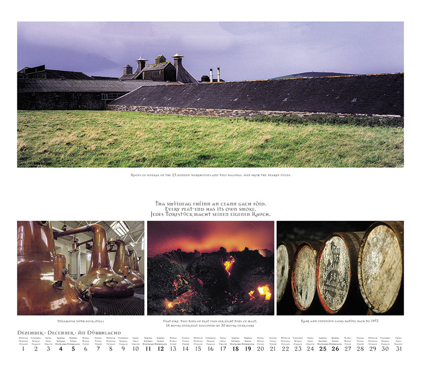 Heinz Fesl Panorama Wandkalender „A Taste of Paradise" Schottland 2027