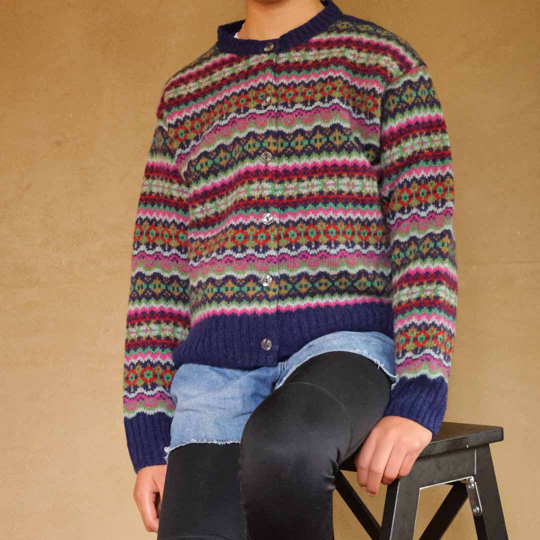 Fair Isle Cardigan | Pure New Wool