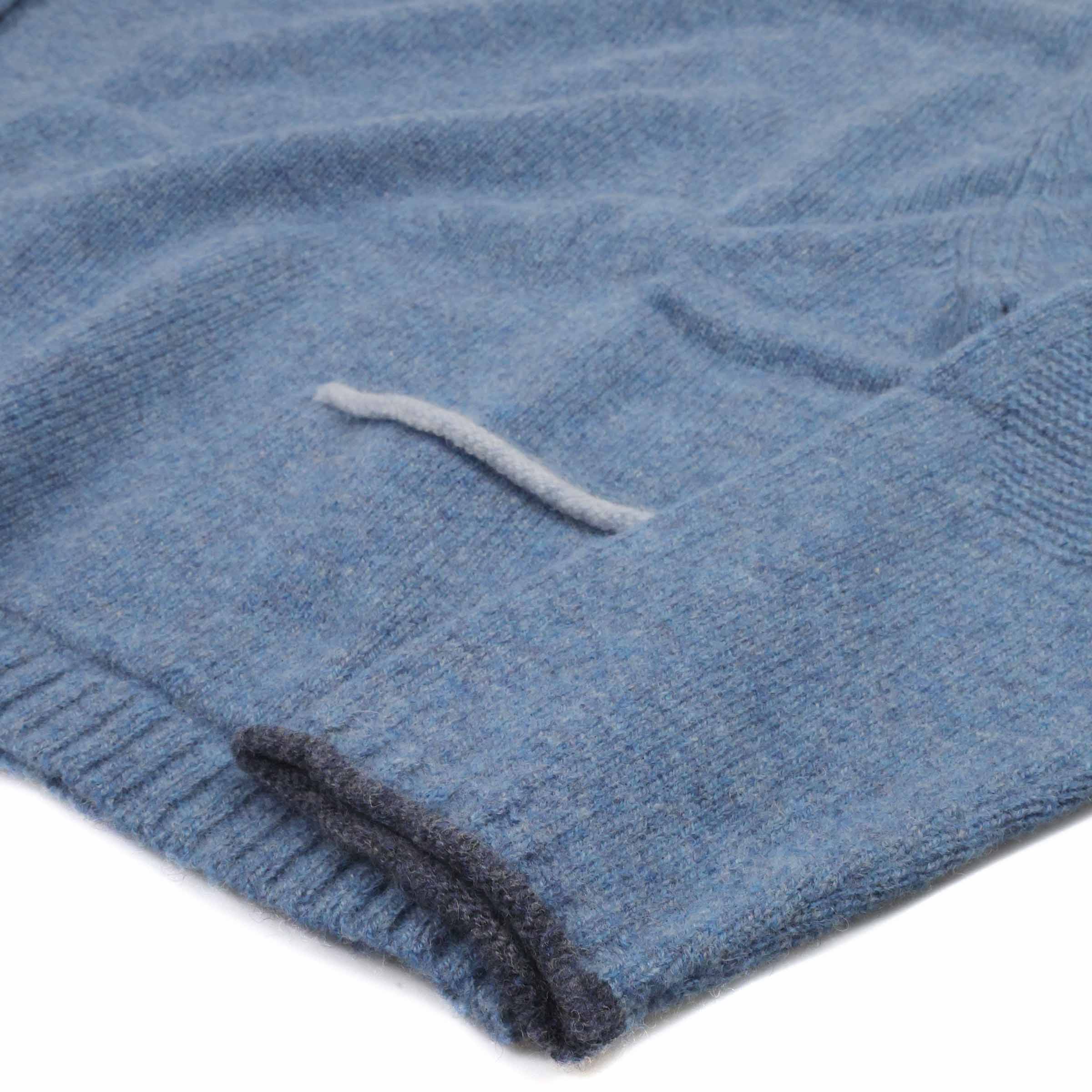 Eribé Damen Tweed Nep Pullover Delphinium — Passform und Tweed-Nep-Garnstruktur im Detail