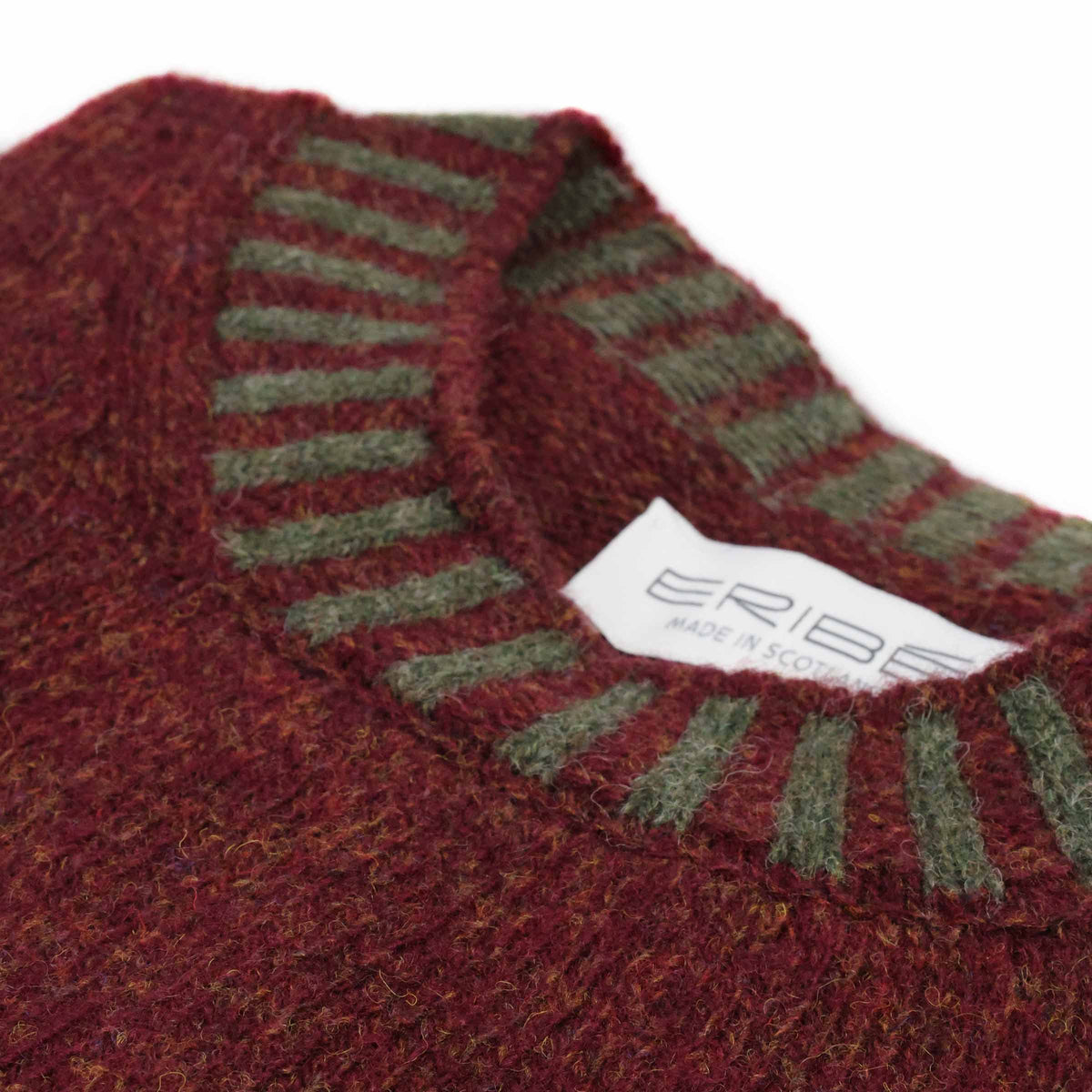 Eribé Bruar Pullover Beaver | 100% Shetlandwolle | Made in Scotland