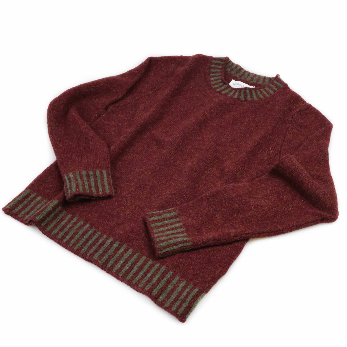 Eribé Bruar Pullover Beaver | 100% Shetlandwolle | Made in Scotland