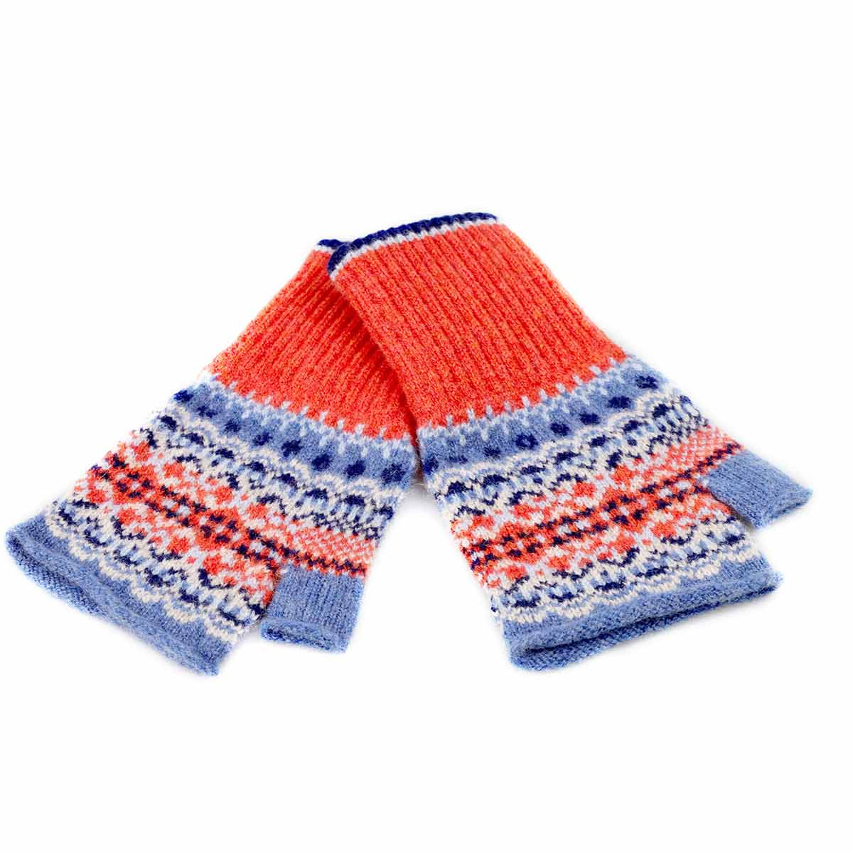 Alloa Fairisle Handschuhe Bella Blue | Eribé