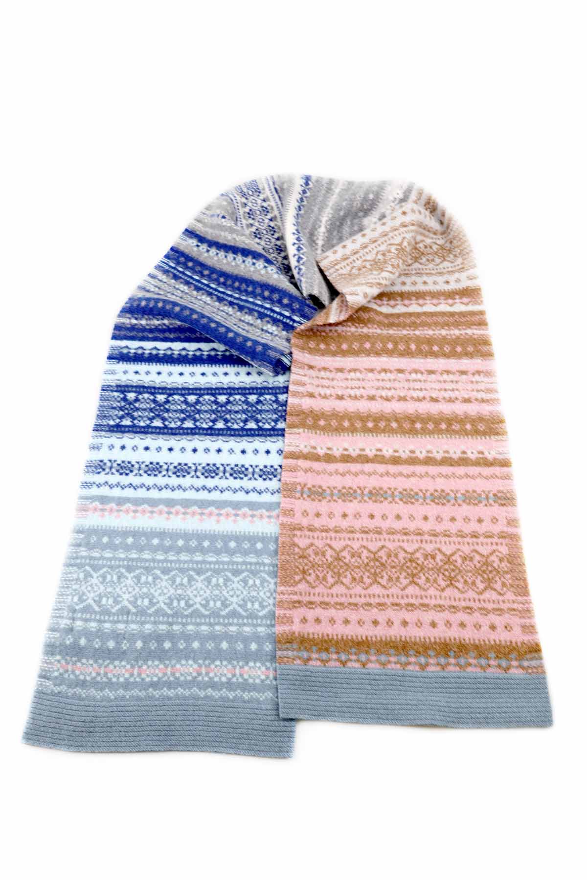 Eribé Damen Schal Reine Schurwolle Alloa Dew