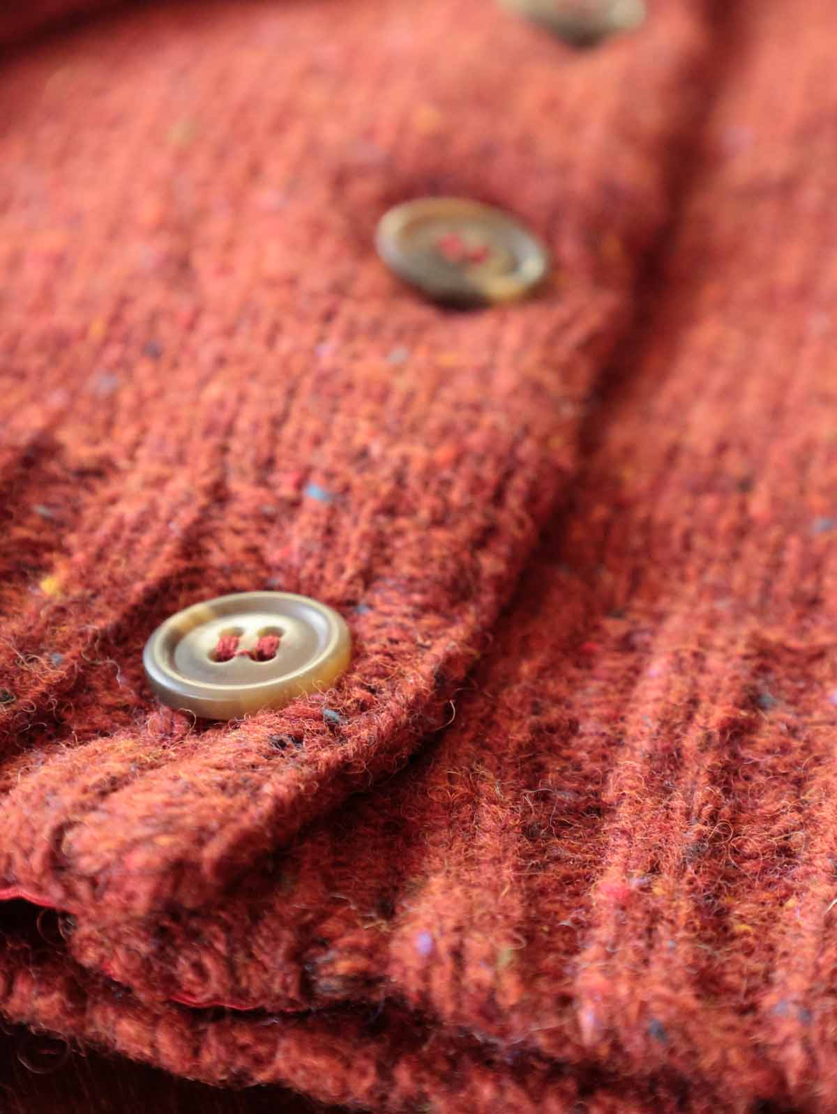 Fairisle Strickjacke | Reine Schurwolle