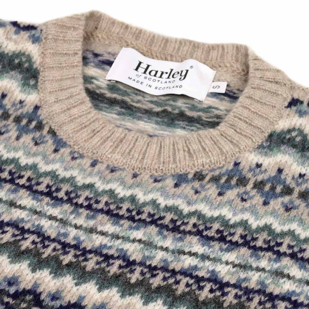 Harley FairIsle Pullunder Damen Beige