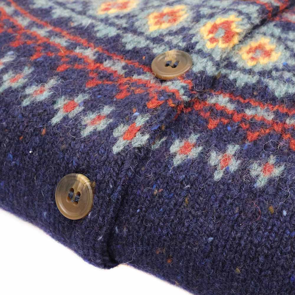 Cardigan Harley Scotland pour femme - Bleu - Boutons