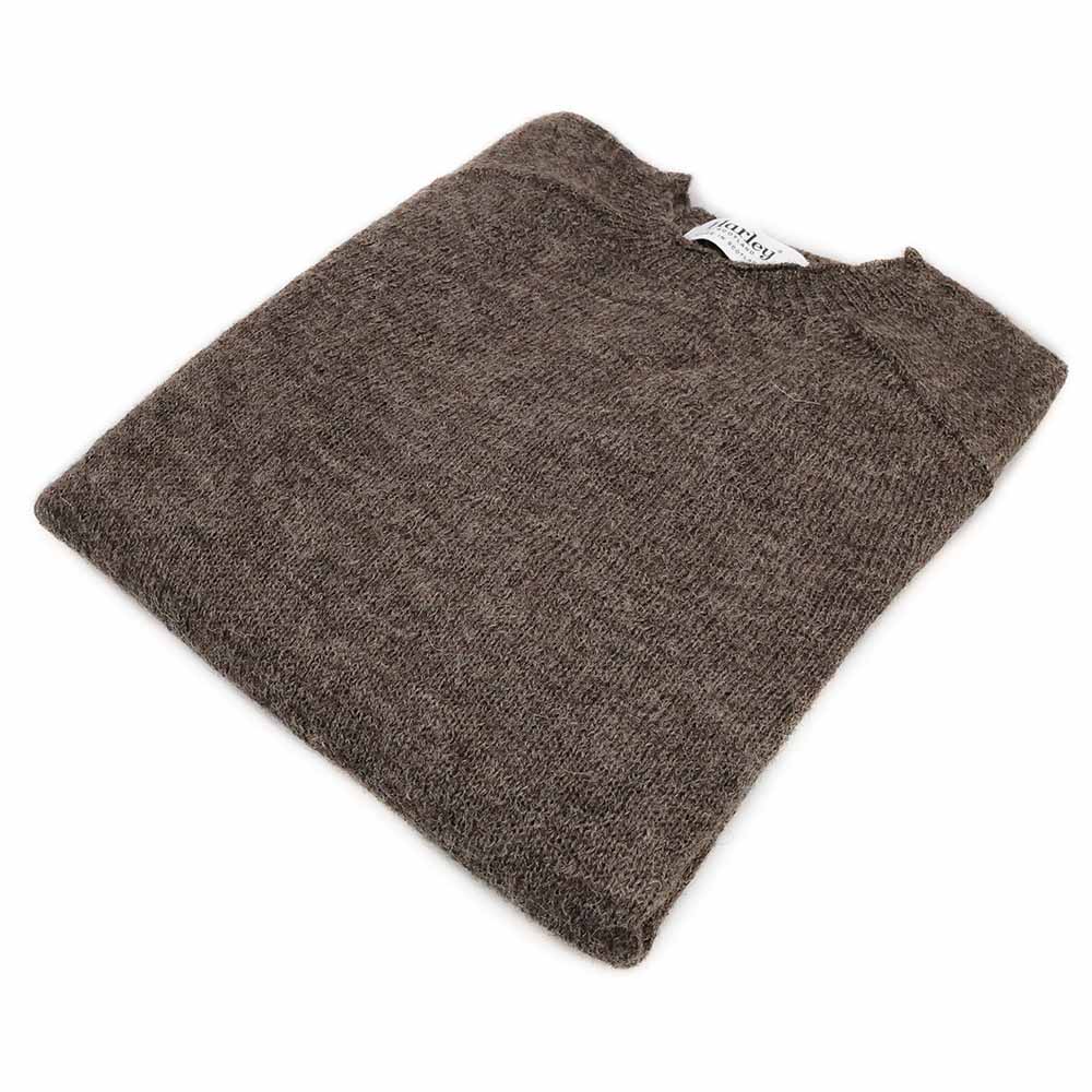 Harley-Scotland-Herren-New-Pullover-reine-schurwolle-rehbraun