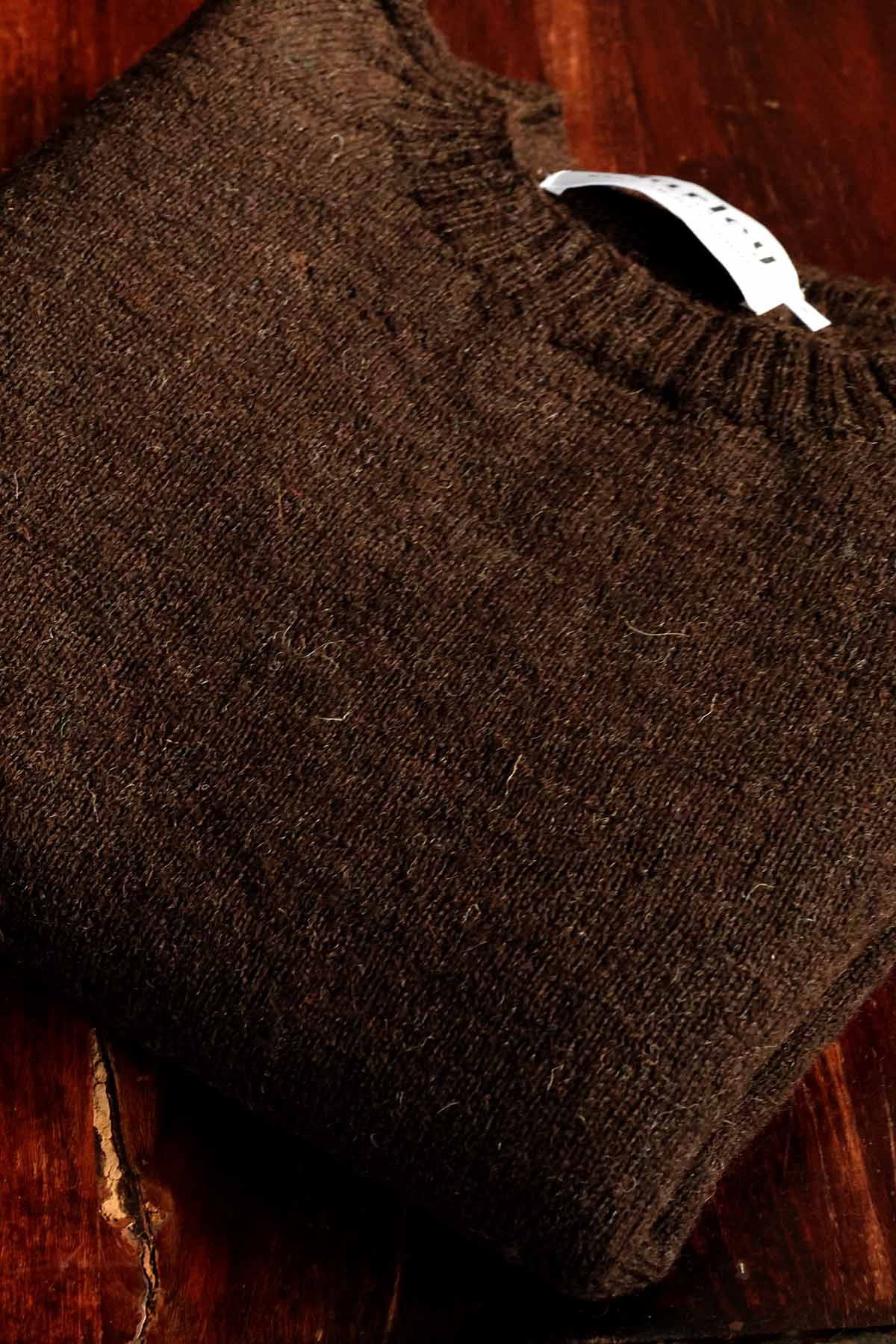 Pullover Reine Schurwolle | Chocolate