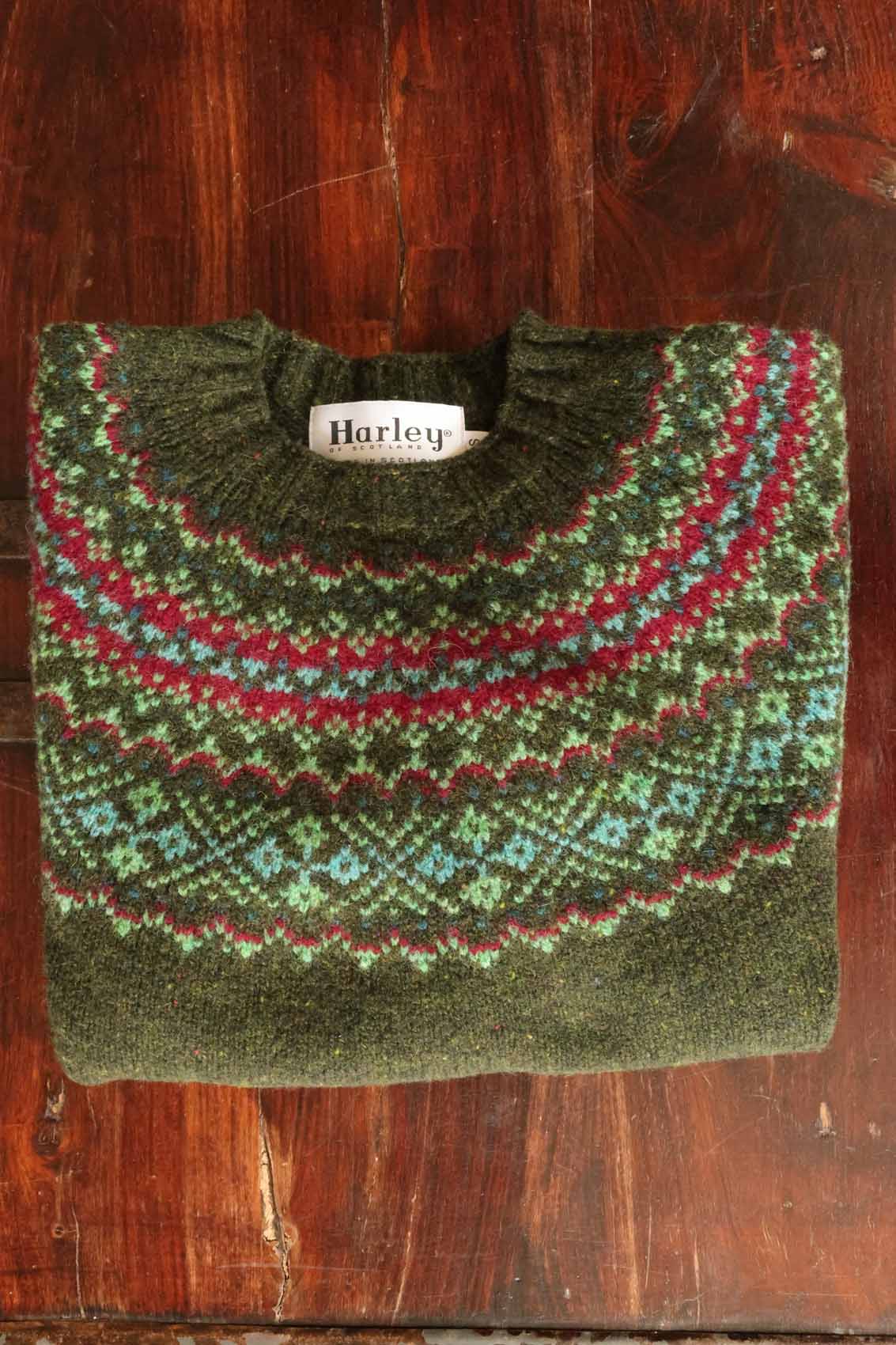 Fair Isle-Pullover Damen | Ernte