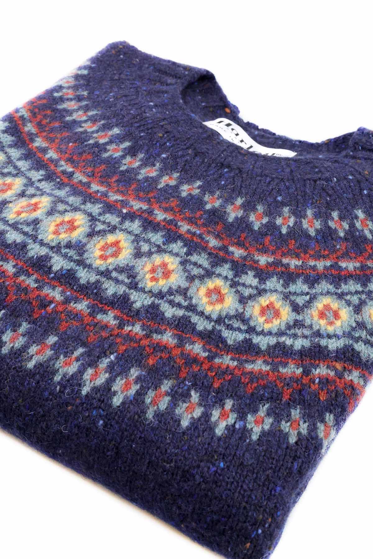 Fair Isle Sweater Women | Sky