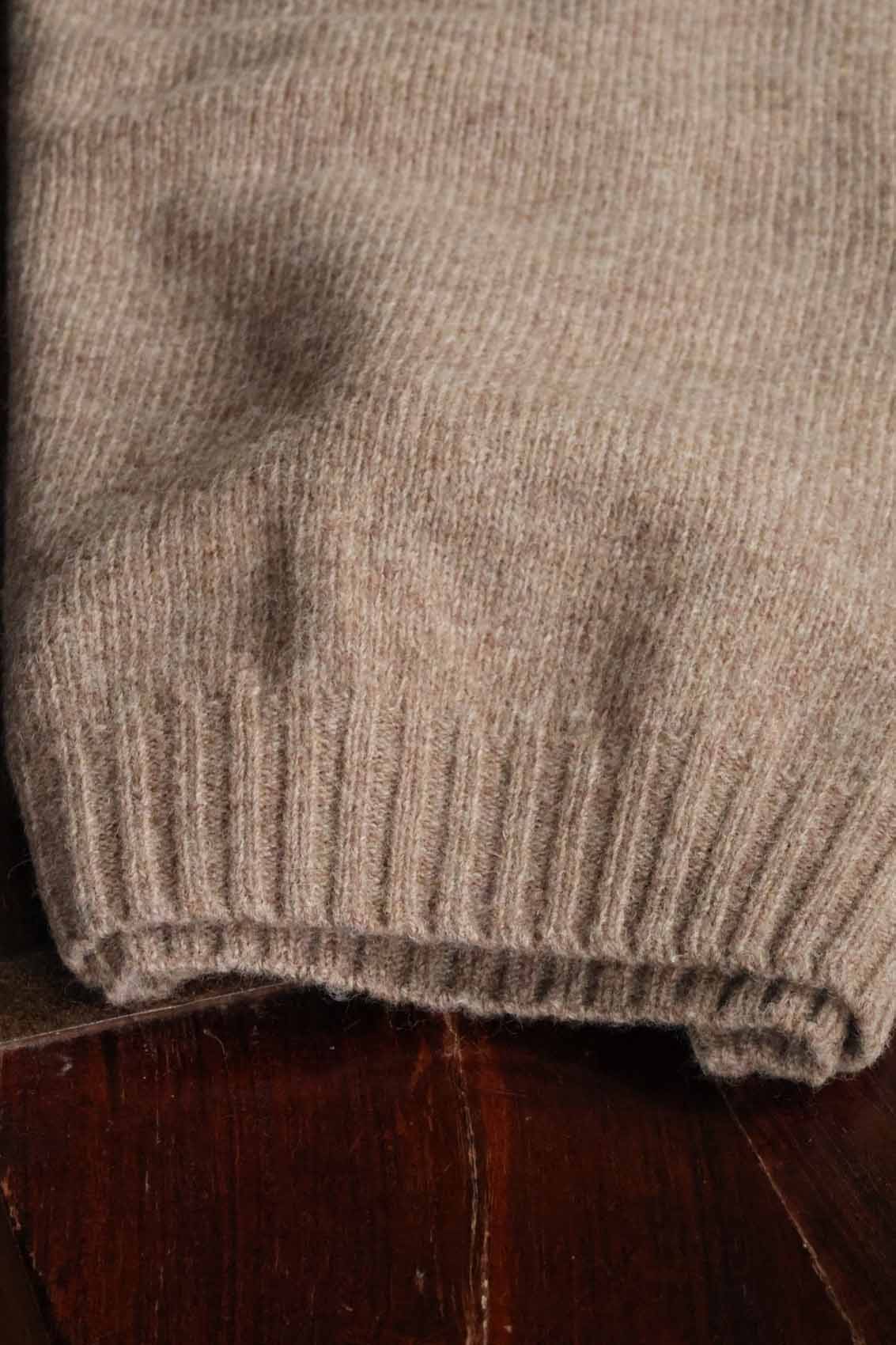 Pullover Schurwolle | Muskatnuss