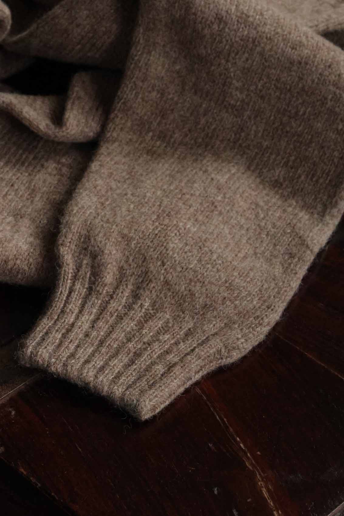 Pullover Schurwolle | Muskatnuss