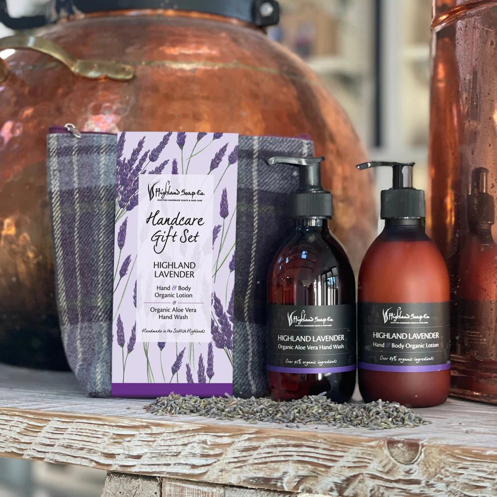The Highland Soap Company Handpflege-Geschenkset Highland Lavender