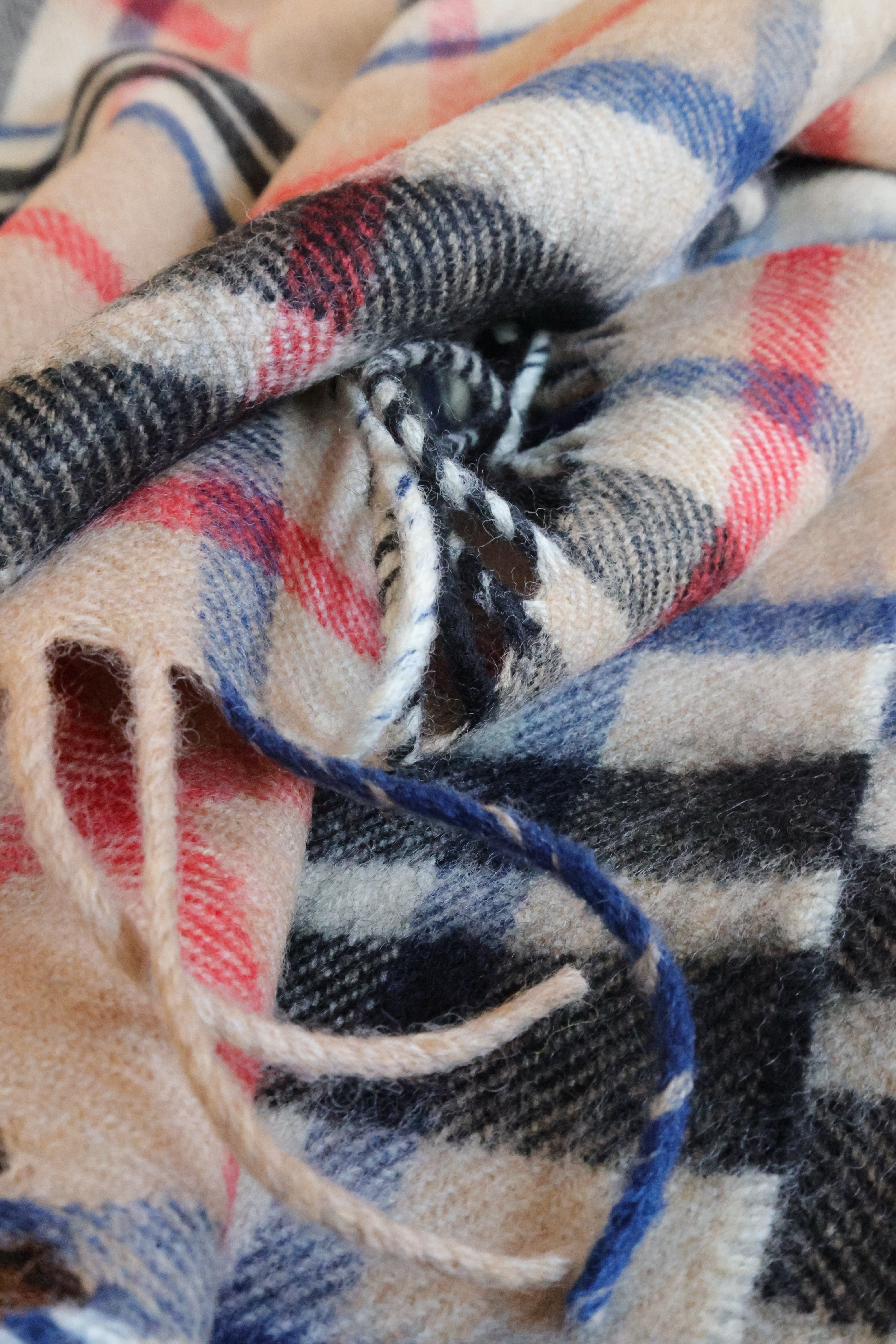 Tartan Lammwolle Schal  Thomson Tartan