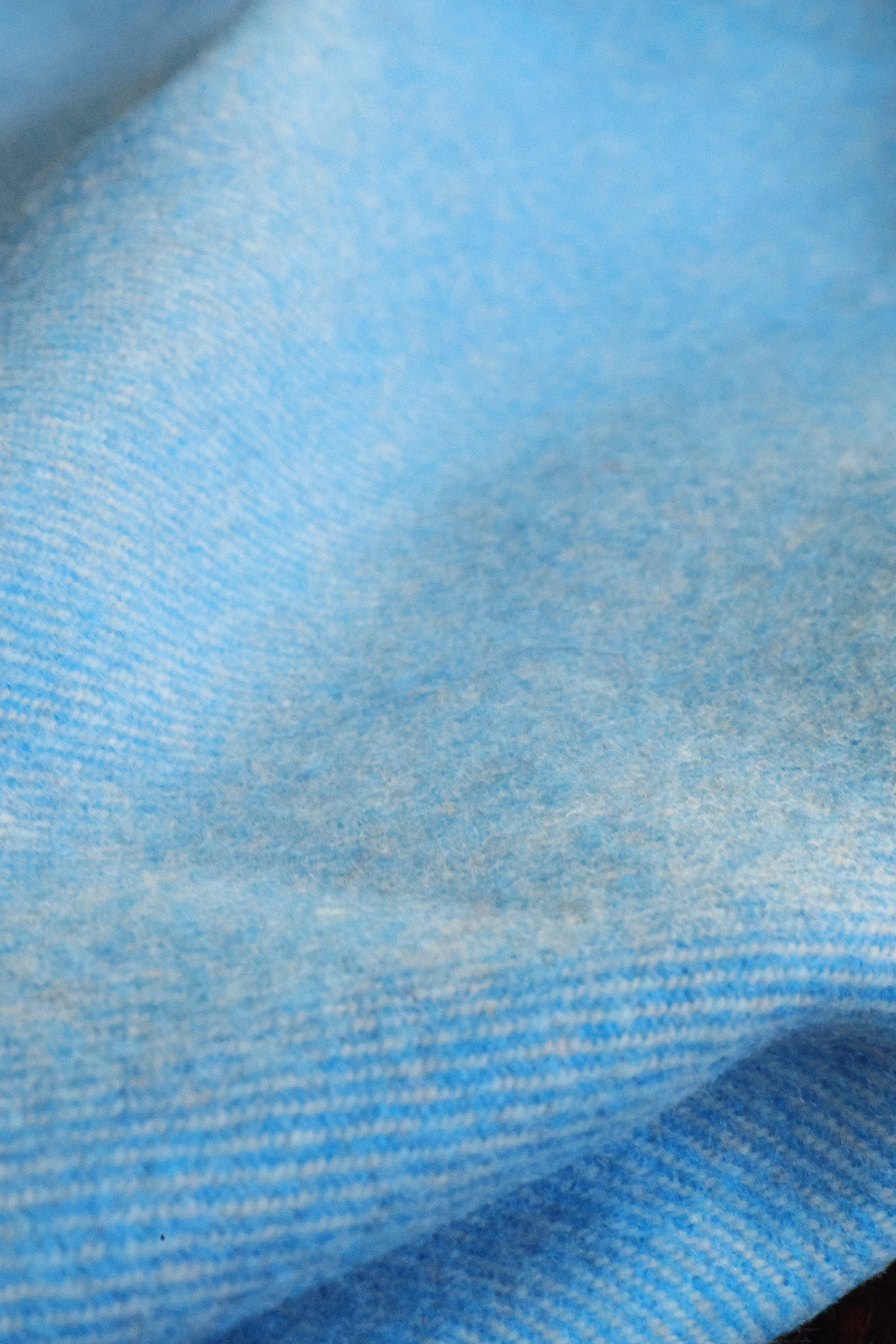 Kaschmir Lammwolle Schal Himmelblau
