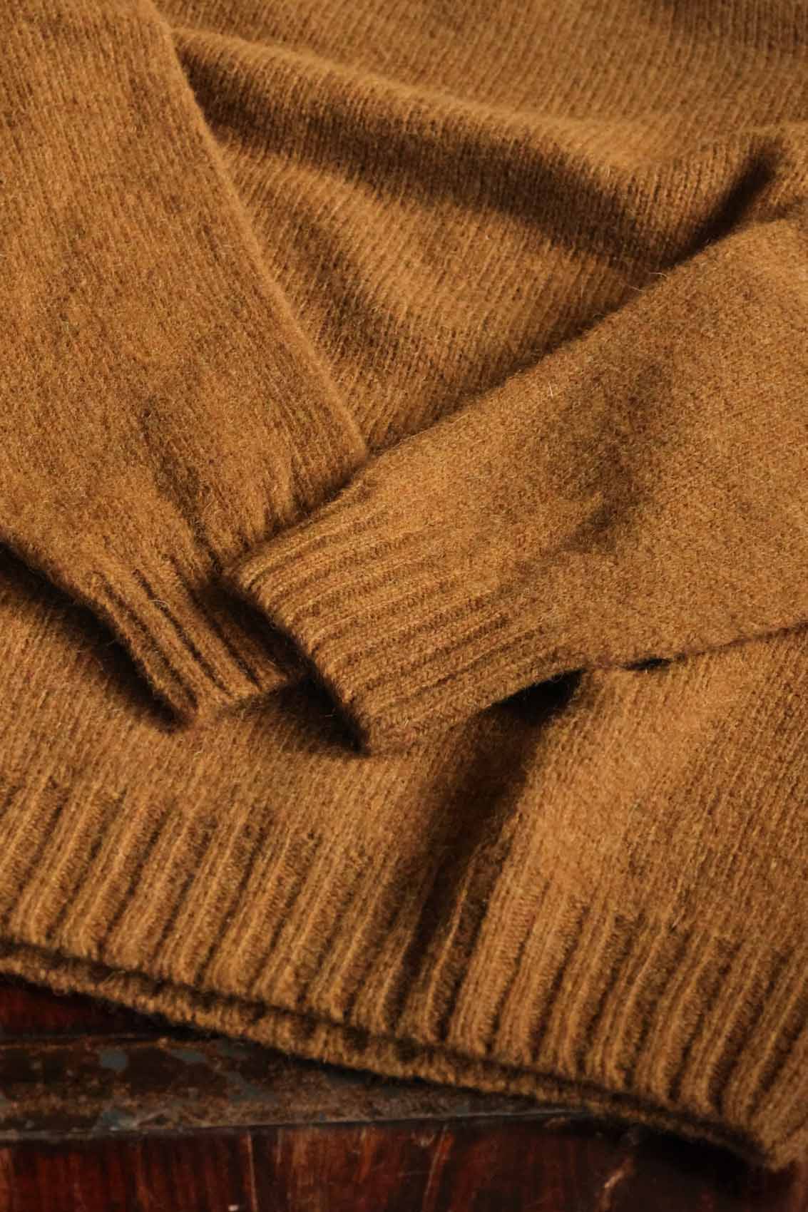 Pullover Schurwolle | Walnuss