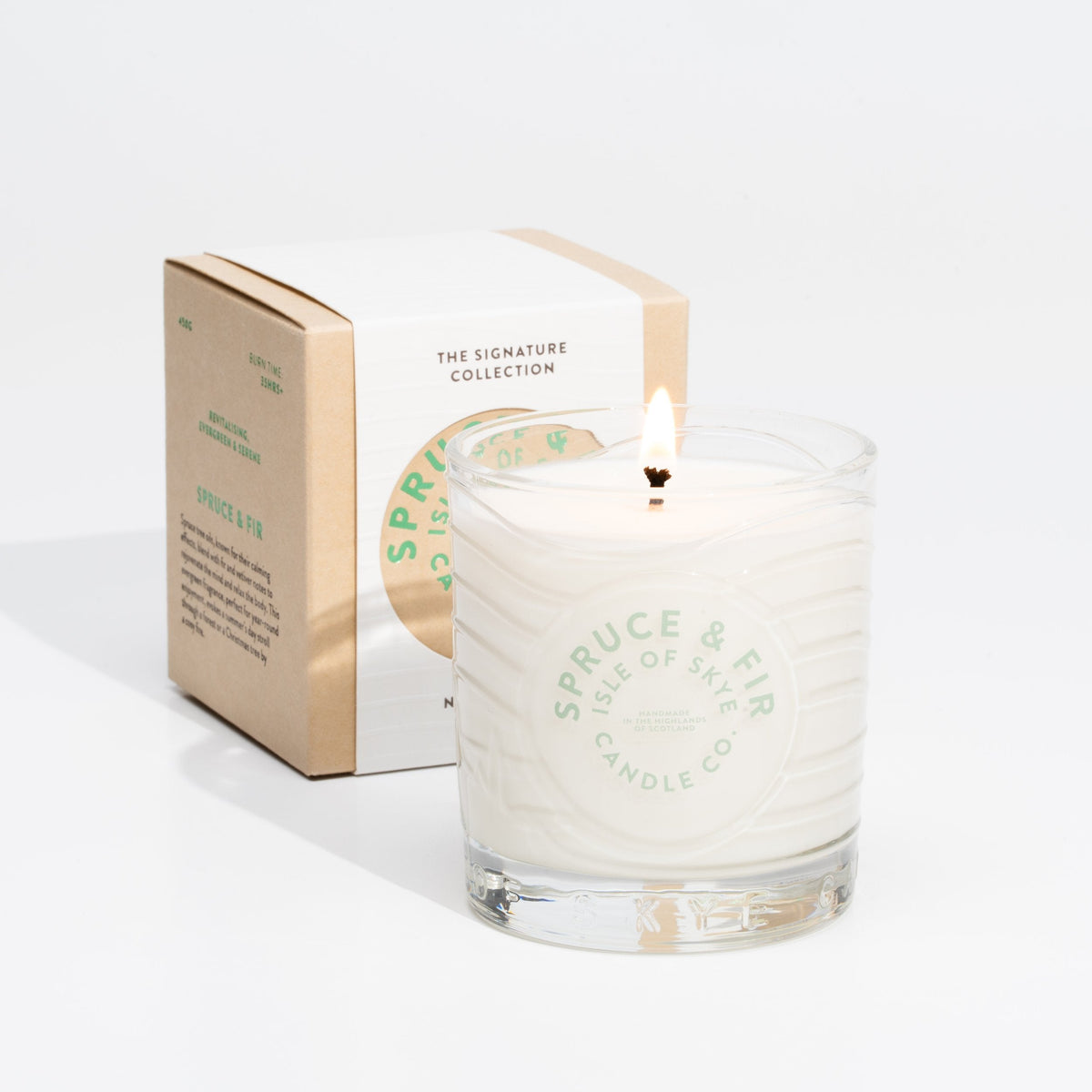 Isle of Skye Candles Spruce & Fir Duftkerze im Insel Tumbler – Stimmungsbild