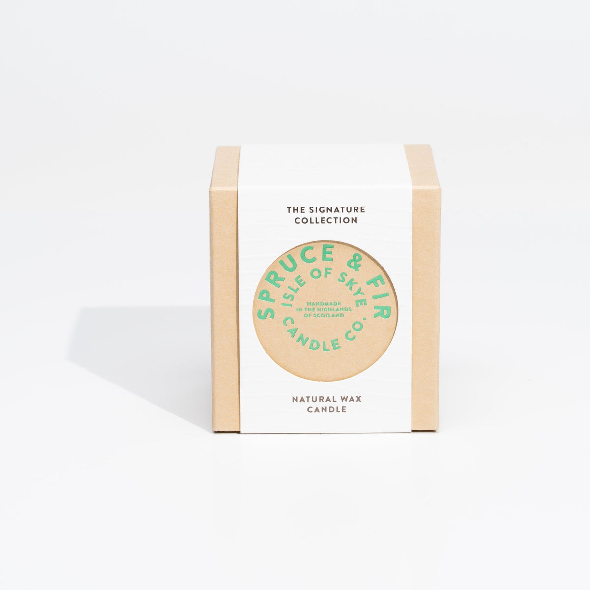 Isle of Skye Candles Spruce & Fir Duftkerze im Insel Tumbler – Detailansicht