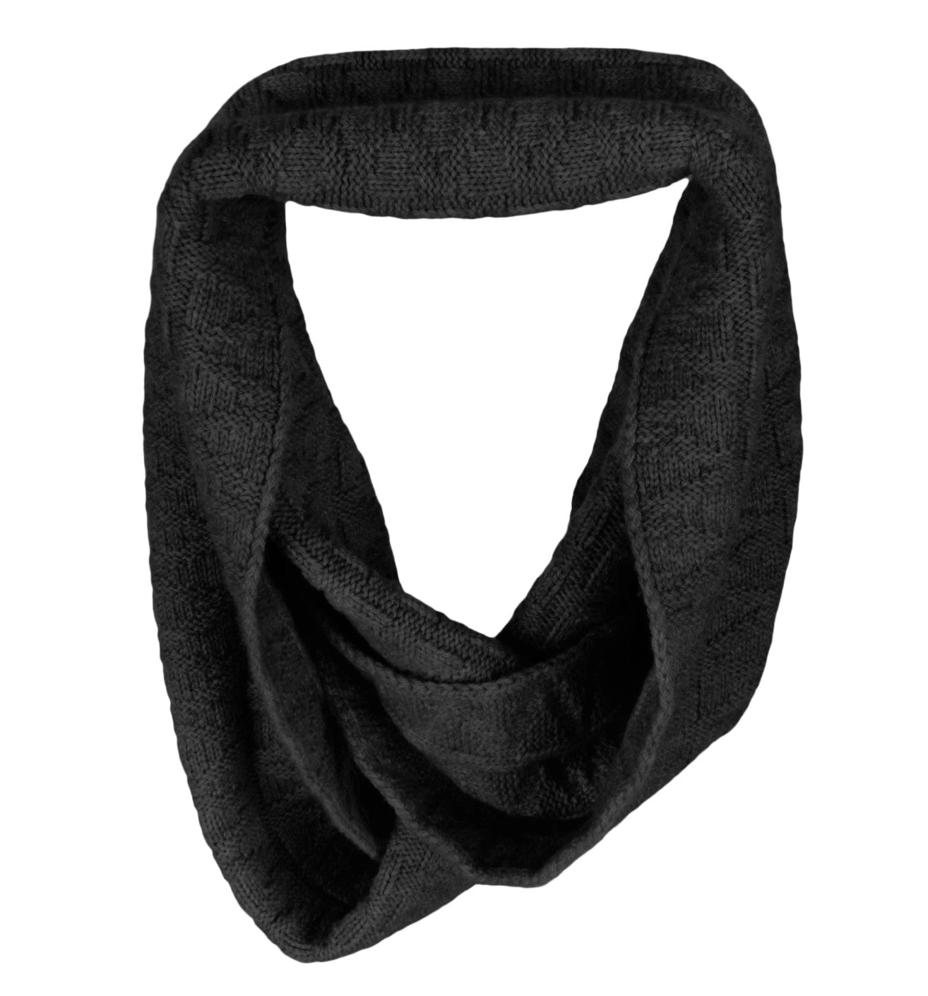 Kaschmir Loop Schal | Infinite Schal Dunkel Grau