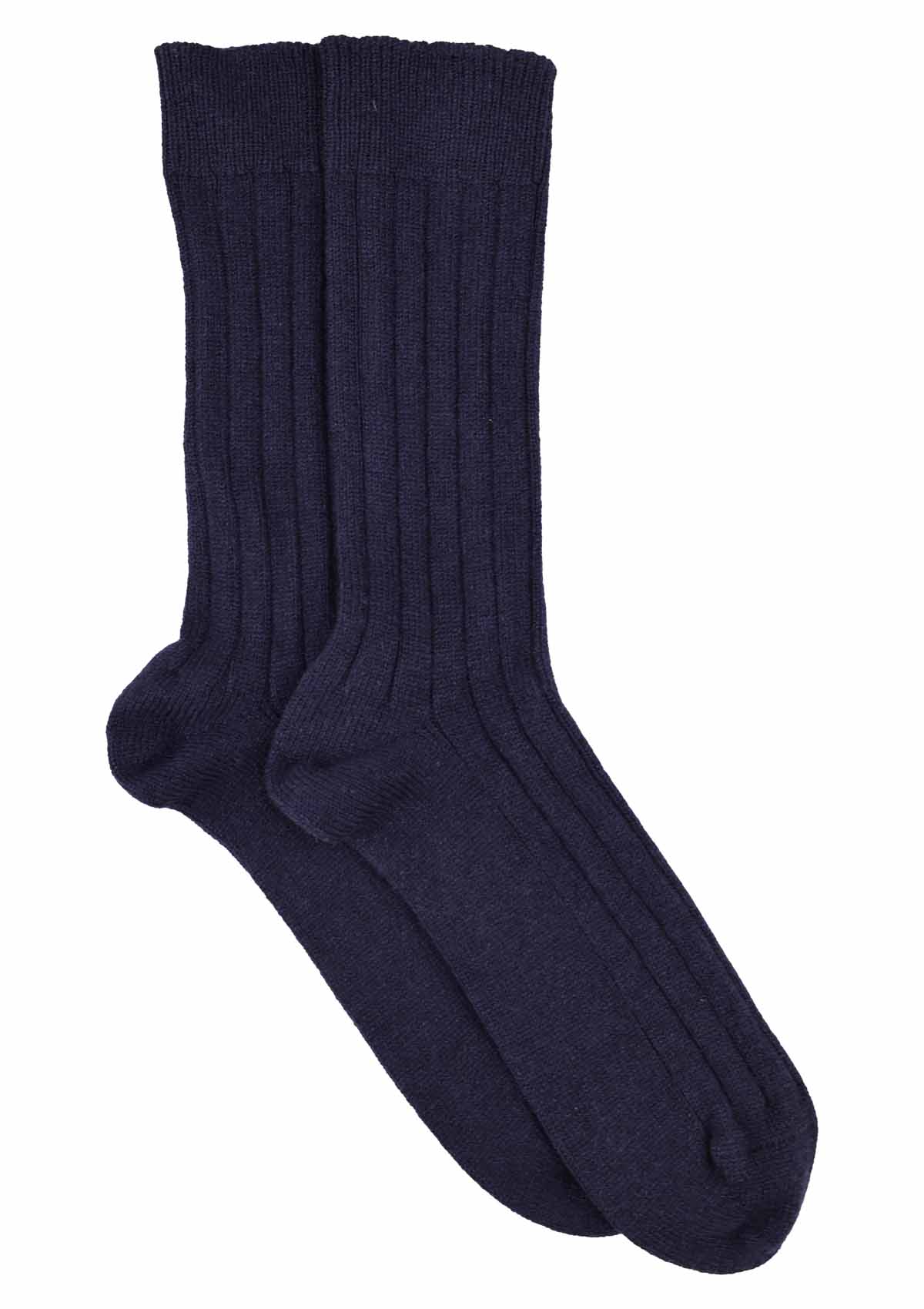 Cashmere Lounge Socks Blue