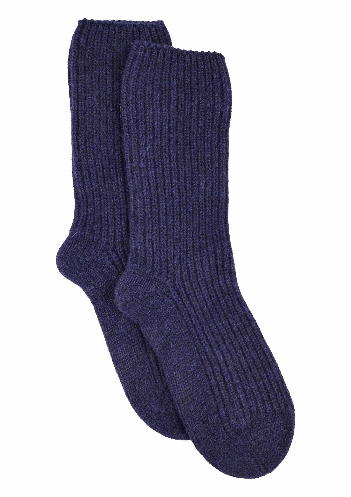 Cashmere Lounge Socks Blue