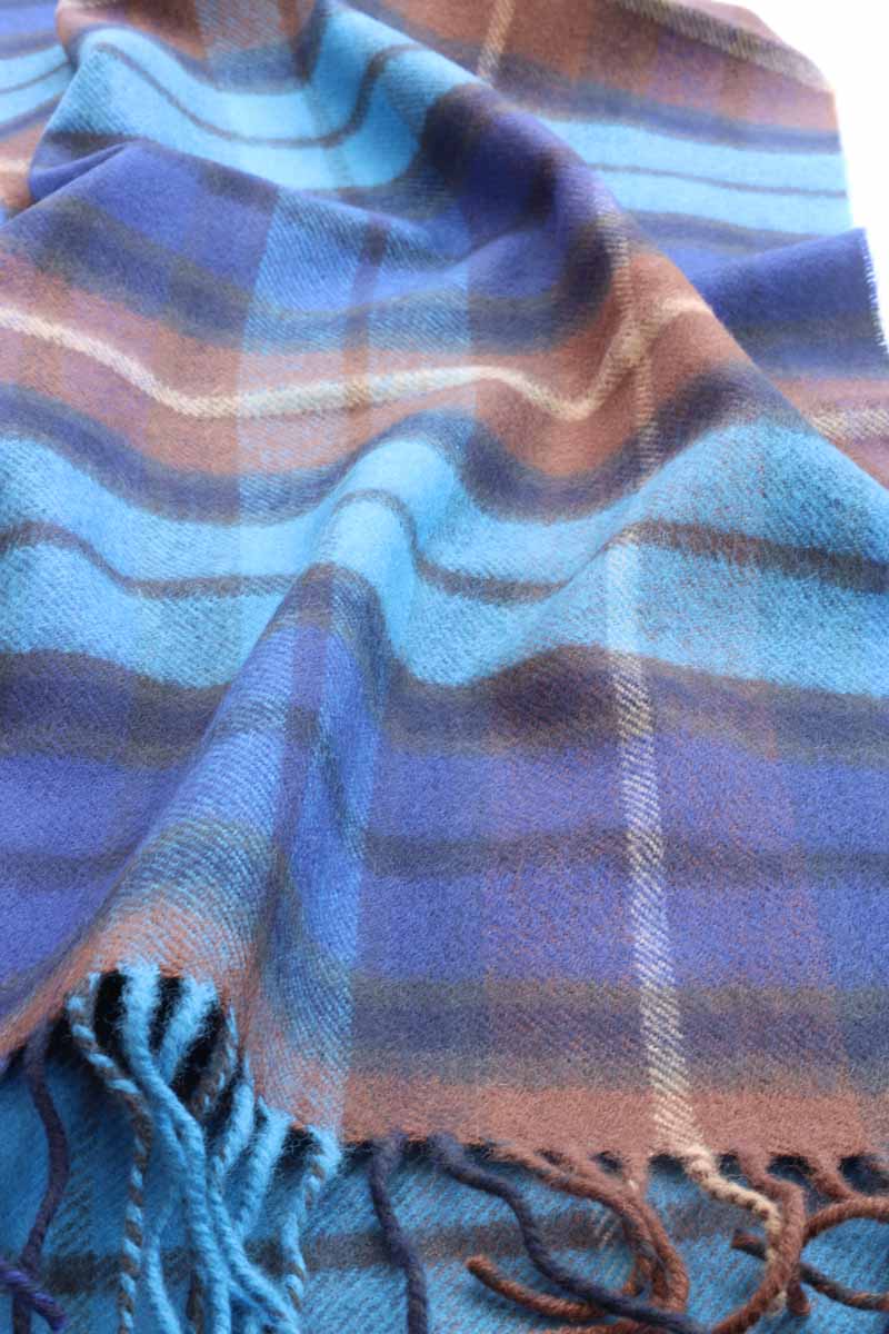 Tartan Lammwolle Schals