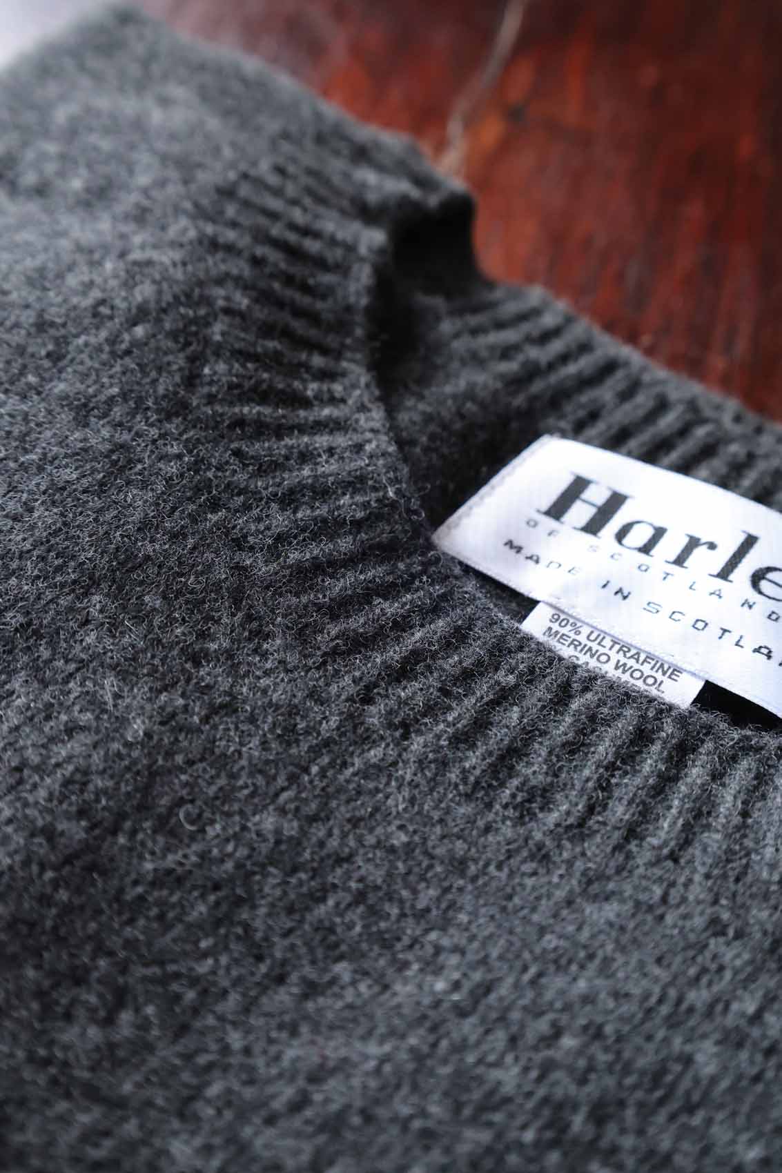 Merino Pullover Herren | Dunkel Grau
