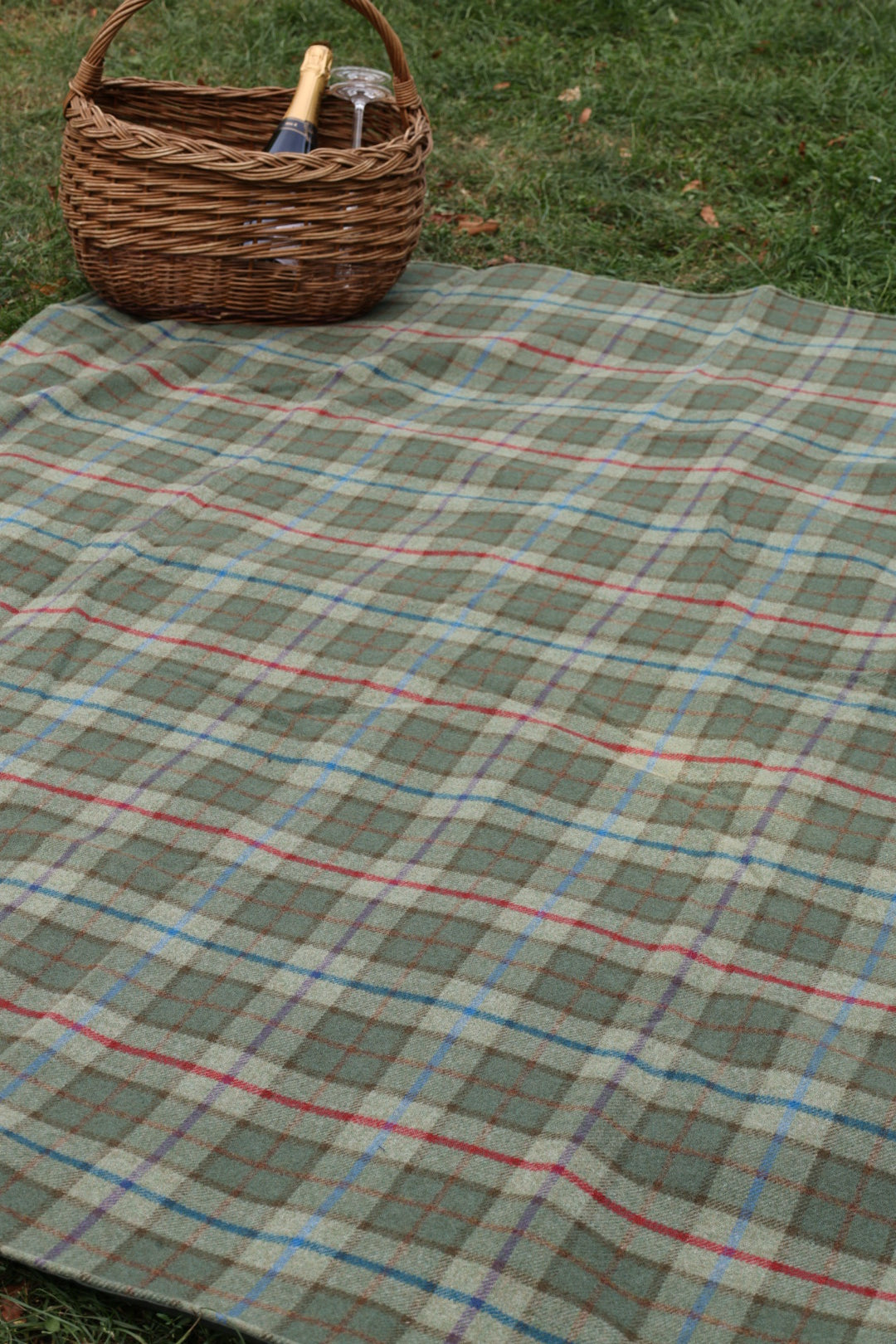 Picknickdecke | Tartan Grün Ben Nevis