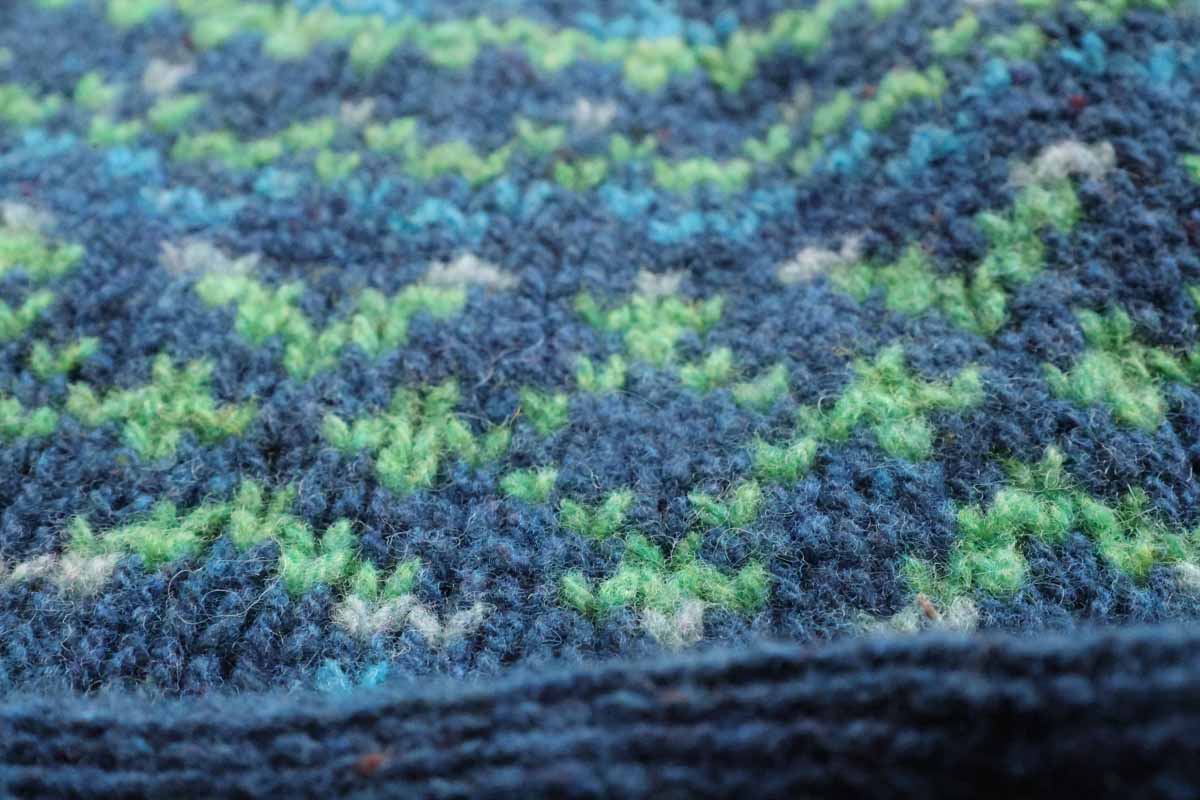 Fair Isle-Pullover Damen | Himmel