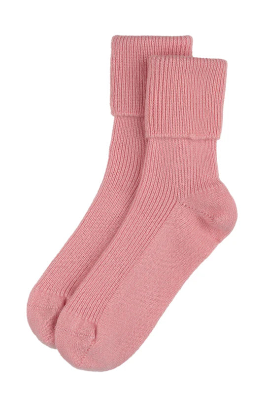 Cashmere Lounge Socks Pink