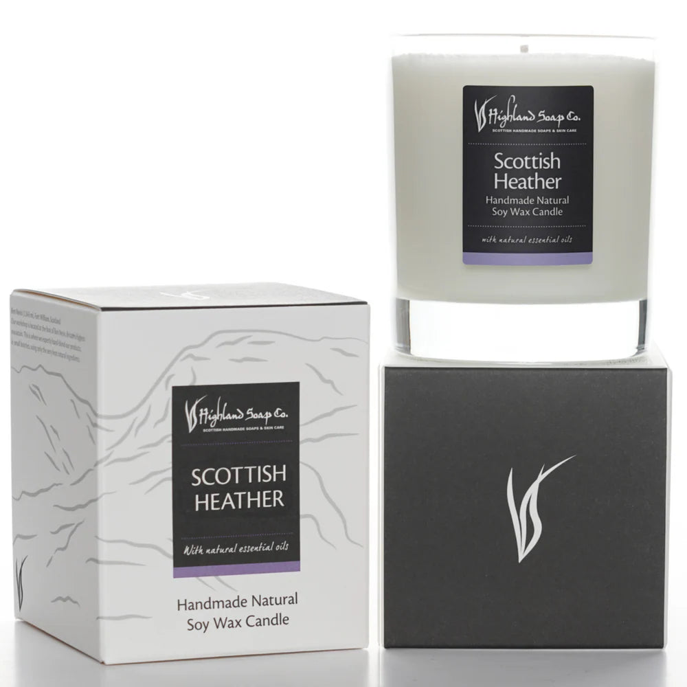 The Highland Soap Company Duftkerze Scottish Heather 300ml