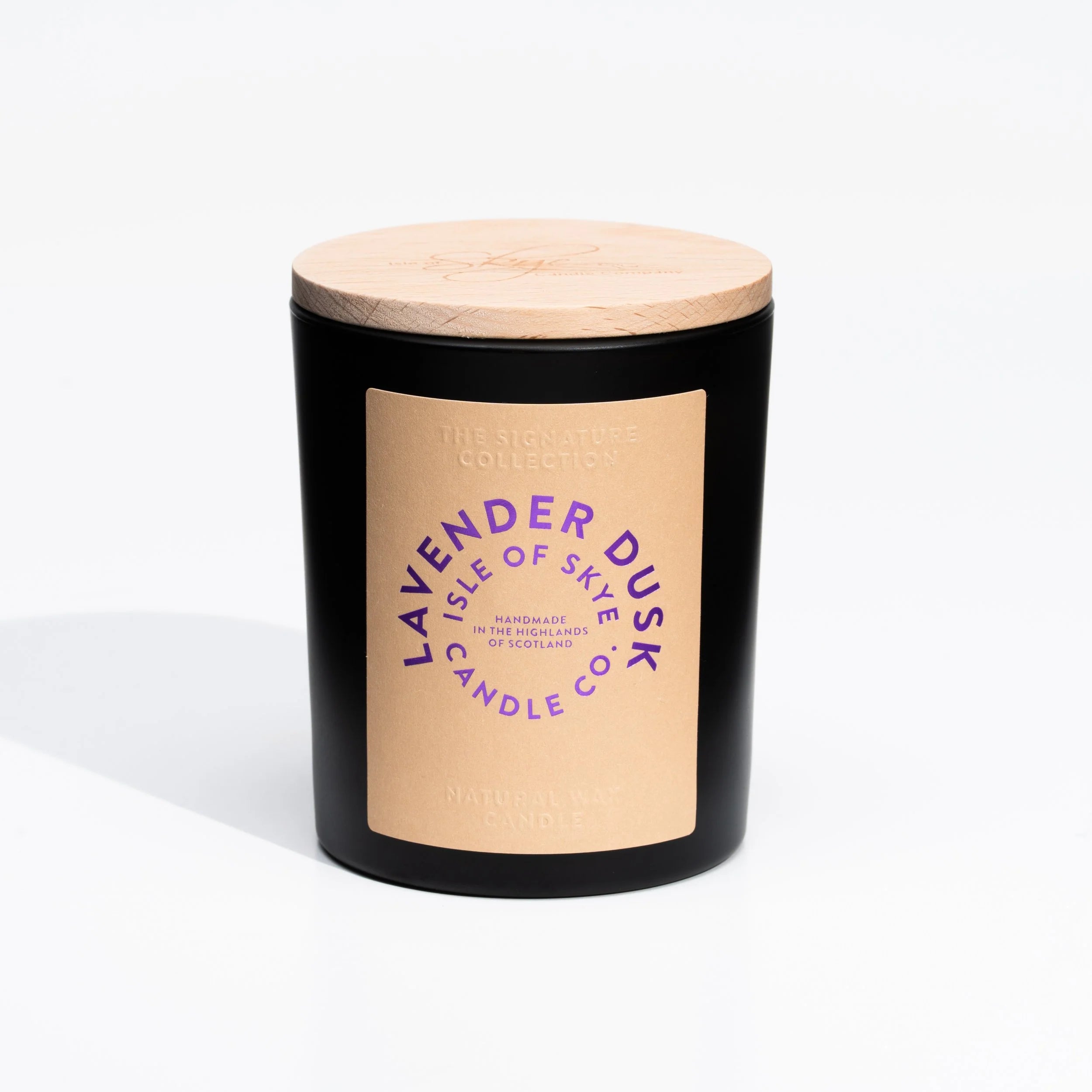 Isle of Skye Candles Lavender and Dusk Kerze Schwarz Tumbler