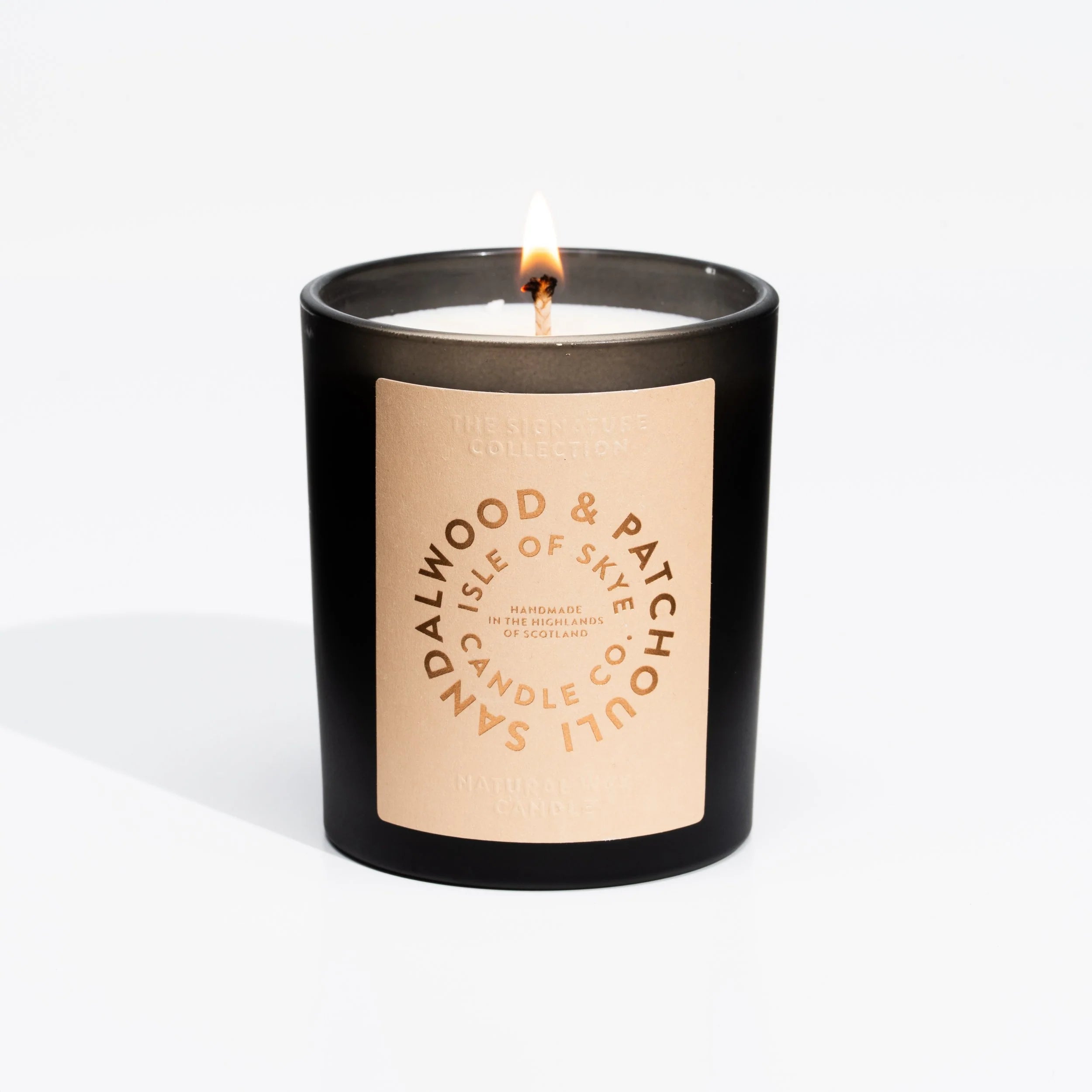 Isle of Skye Candles Sandalwood & Patchouli Duftkerze Schwarz Tumbler
