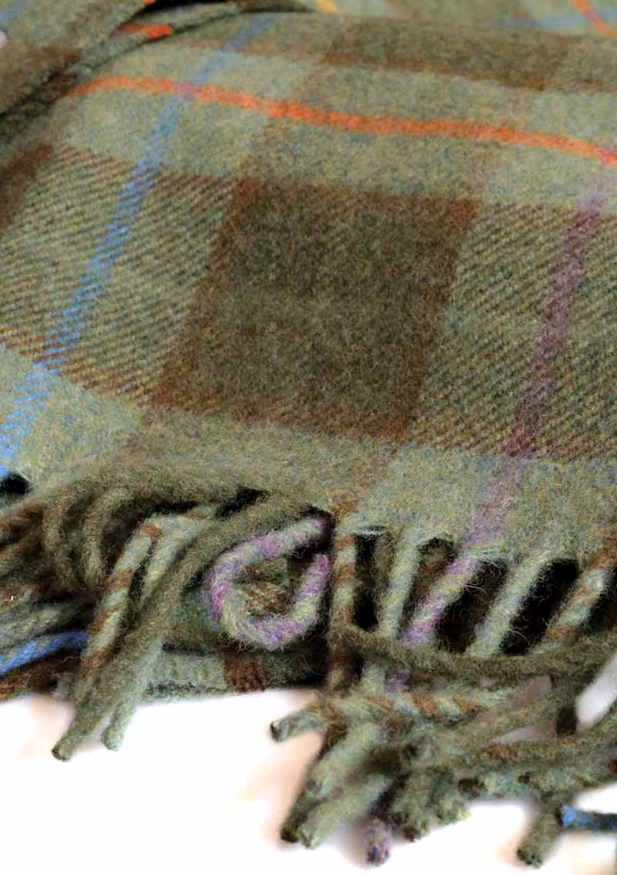 Scottish Tartan Plaid | Green Cairn Gorm | Modern Check