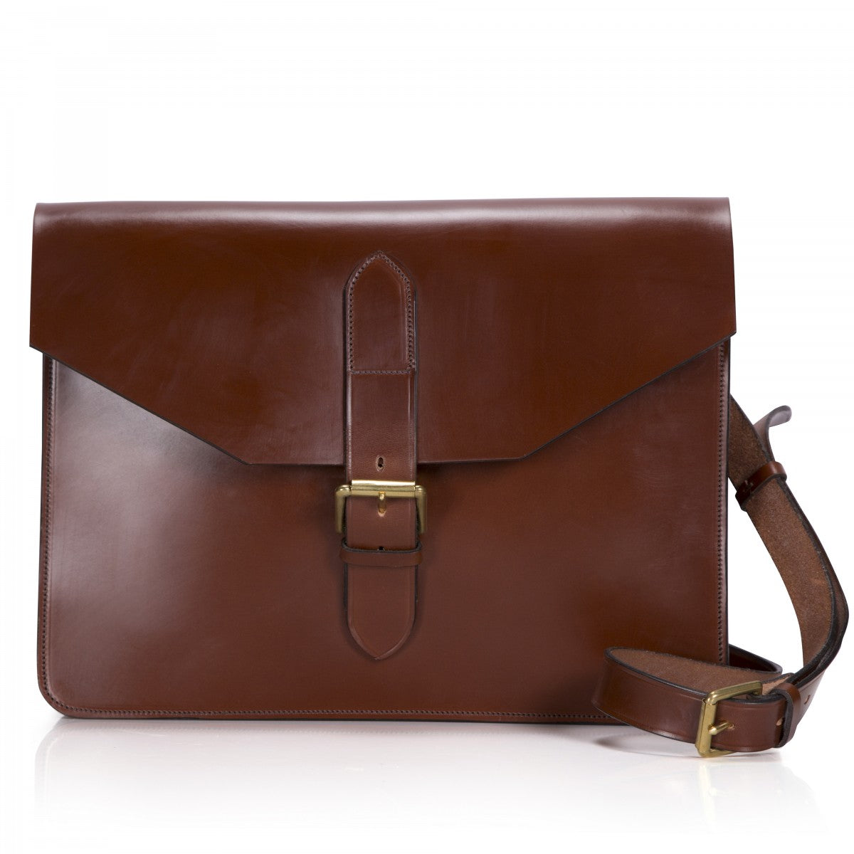 Leder Aktentasche Braun Unisex