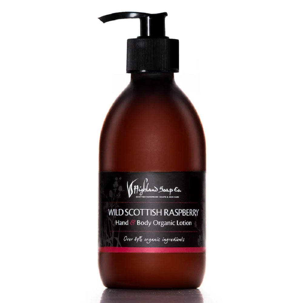 The Highland Soap Company Hand- & Körperlotion Wild Raspberry 300ml