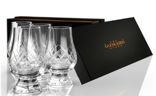 Whiskyglas Geschenkbox Vier Glencairn