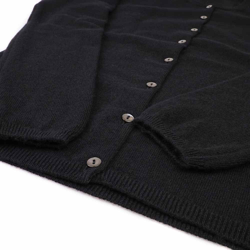 William Lockie Kaschmir Strickjacke Damen Schwarz