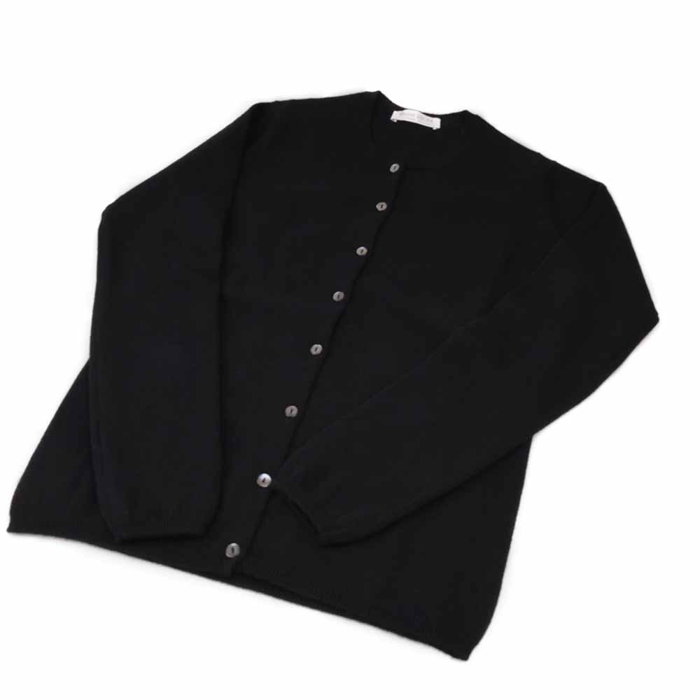 William-Lockie-Damen-Strickjacke-Kaschmir-Schwarz