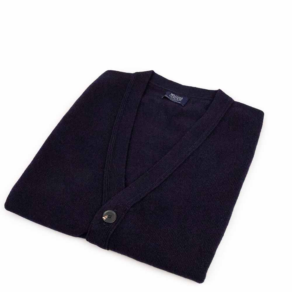 Herren Strickjacke Marine Blau