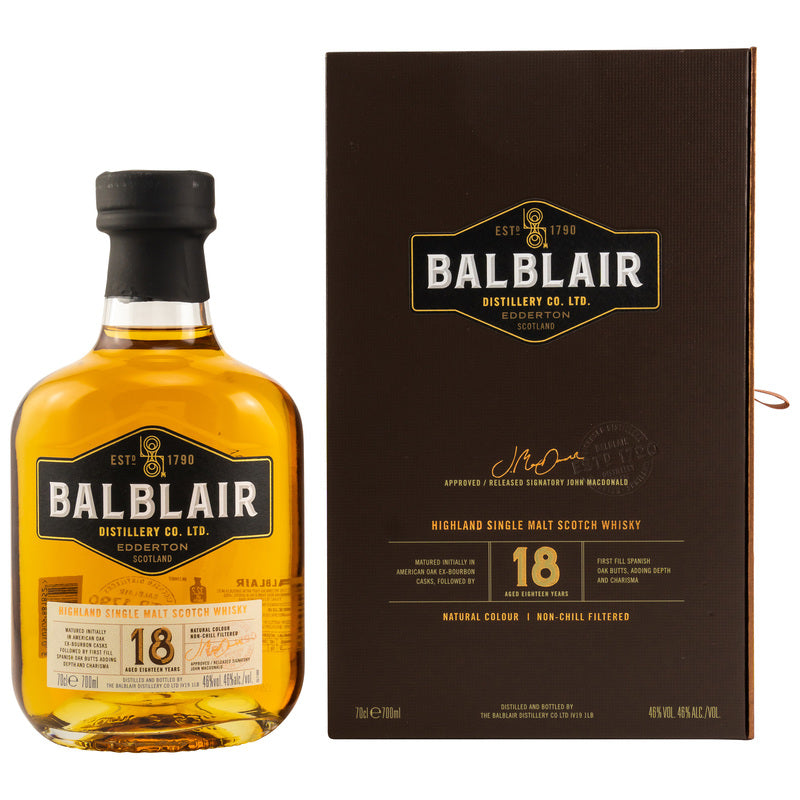 Balblair 18 Jahre