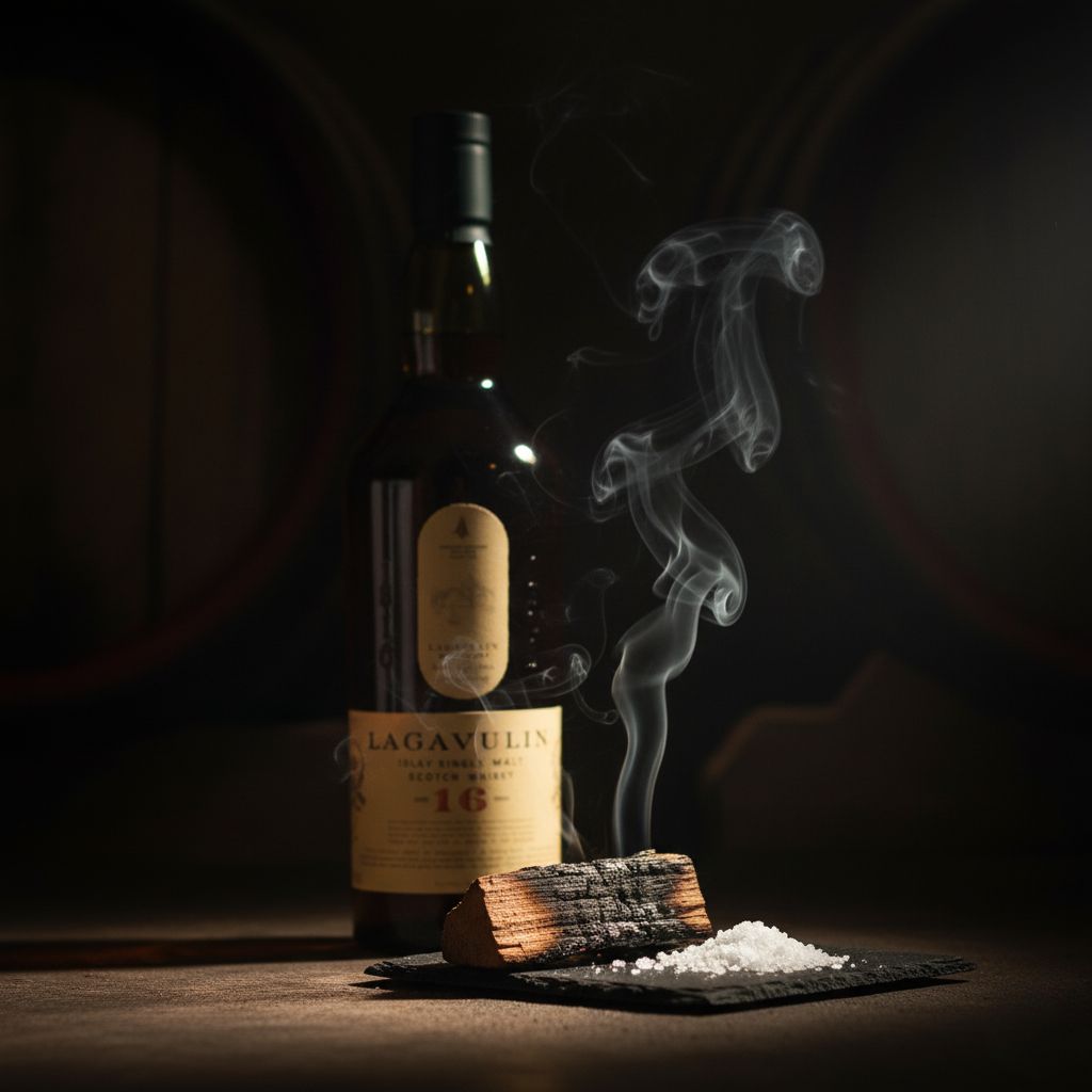 Lagavulin Destillerie Islay — historische Brennerei an der Suedkueste der Isle of Islay, gegruendet 1816