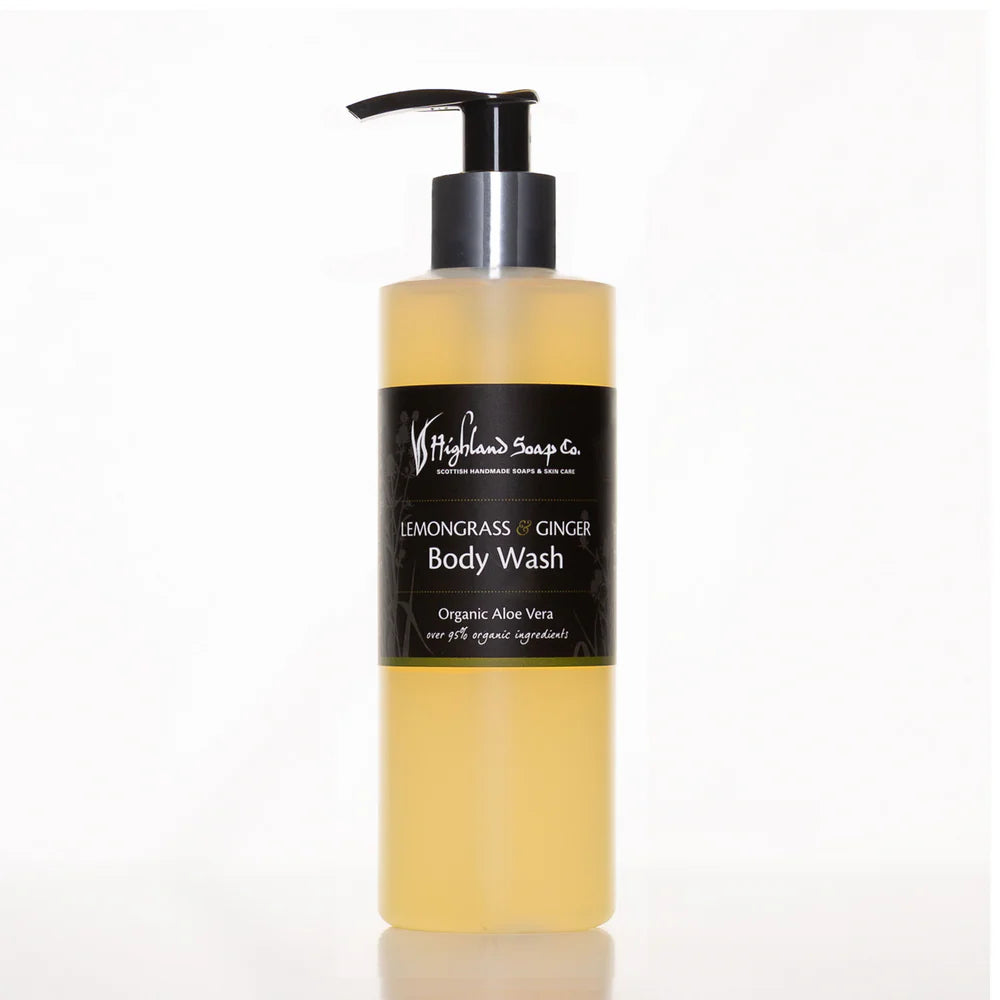 The Highland Soap Company Duschgel Lemongrass & Ginger  250ml