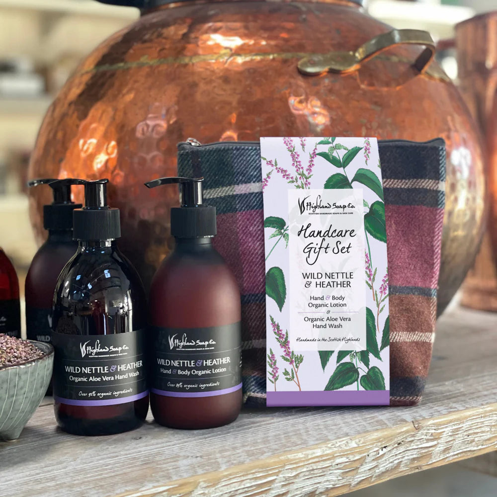 The Highland Soap Company Handpflege-Geschenkset Wild Nettle & Lavender