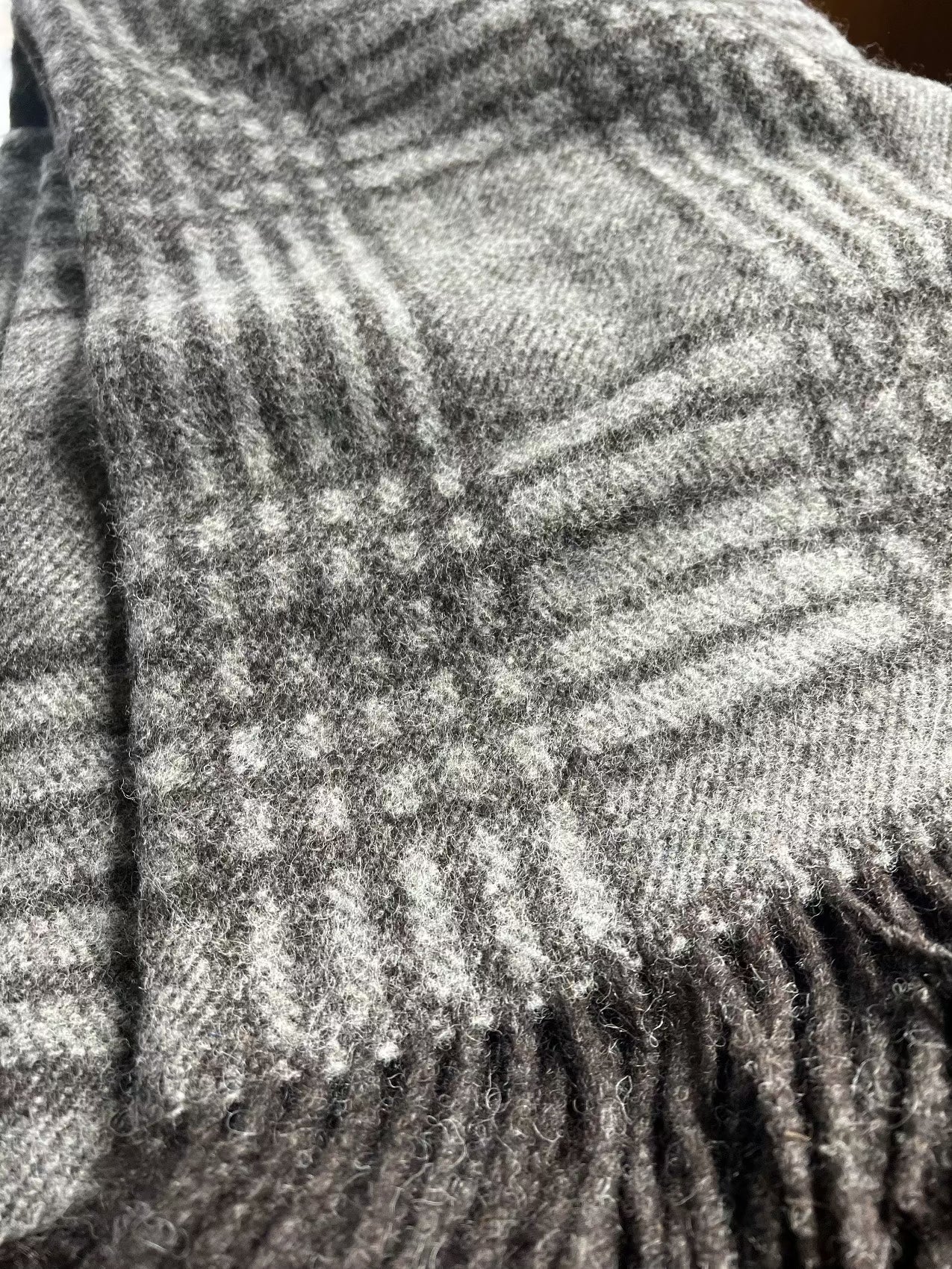 Shetland wool blanket | Natural colours